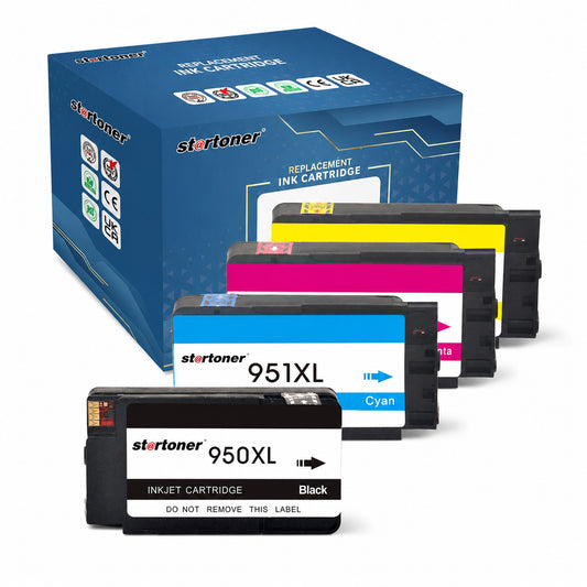 HP 950XL 951XL multipack cartuchos tinta compatible — caja y cartuchos | Startoner