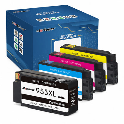 HP 953XL multipack cartuchos tinta compatible — caja y cartuchos | Startoner