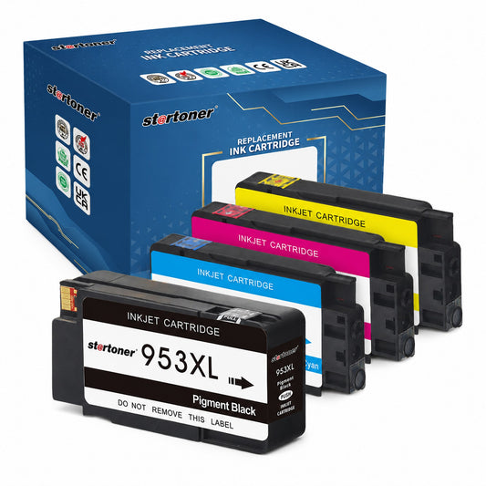 HP 953XL multipack cartuchos tinta compatible — caja y cartuchos | Startoner
