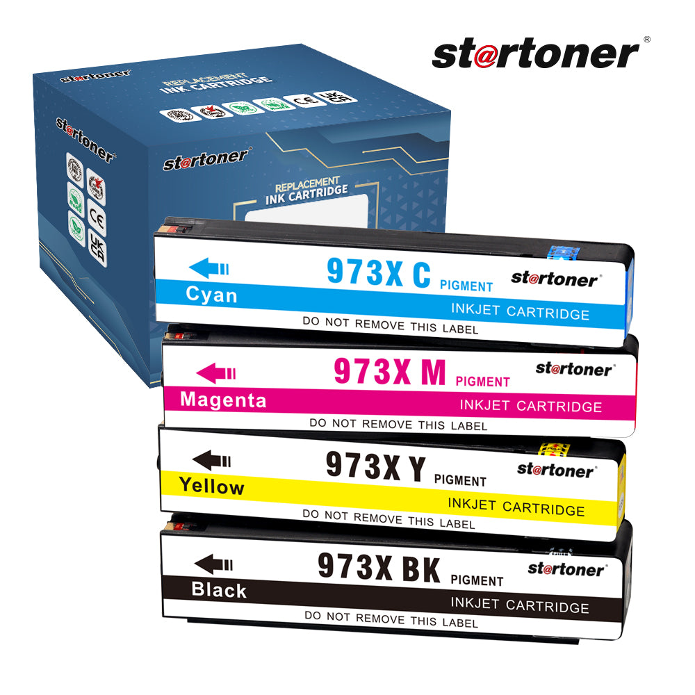 HP 973XL cartucho tinta compatible — vista frontal | Startoner