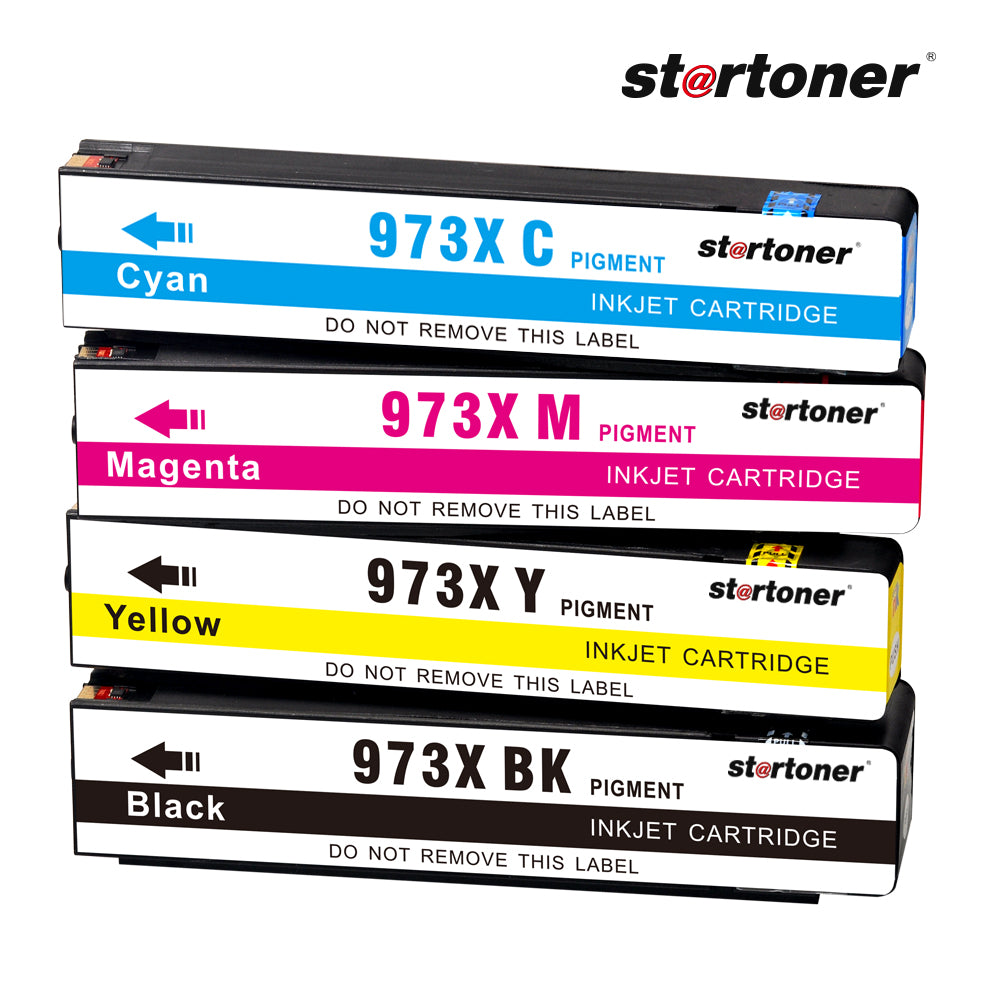 HP 973XL cartucho tinta compatible — ángulo lateral | Startoner