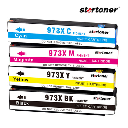 HP 973XL cartucho tinta compatible — ángulo lateral | Startoner