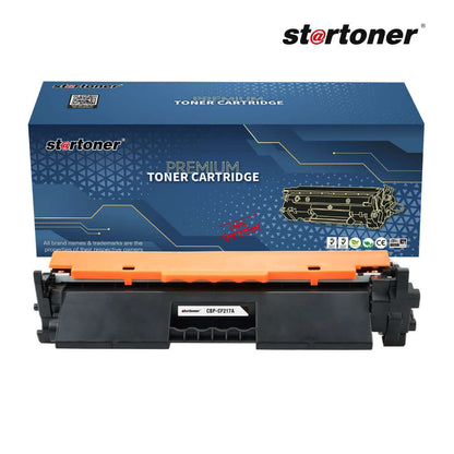 HP CF217A tóner compatible — vista frontal | Startoner