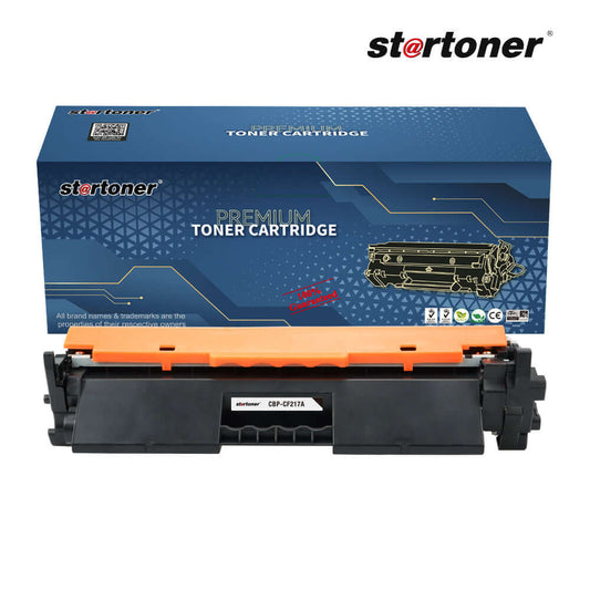 HP CF217A tóner compatible — vista frontal | Startoner