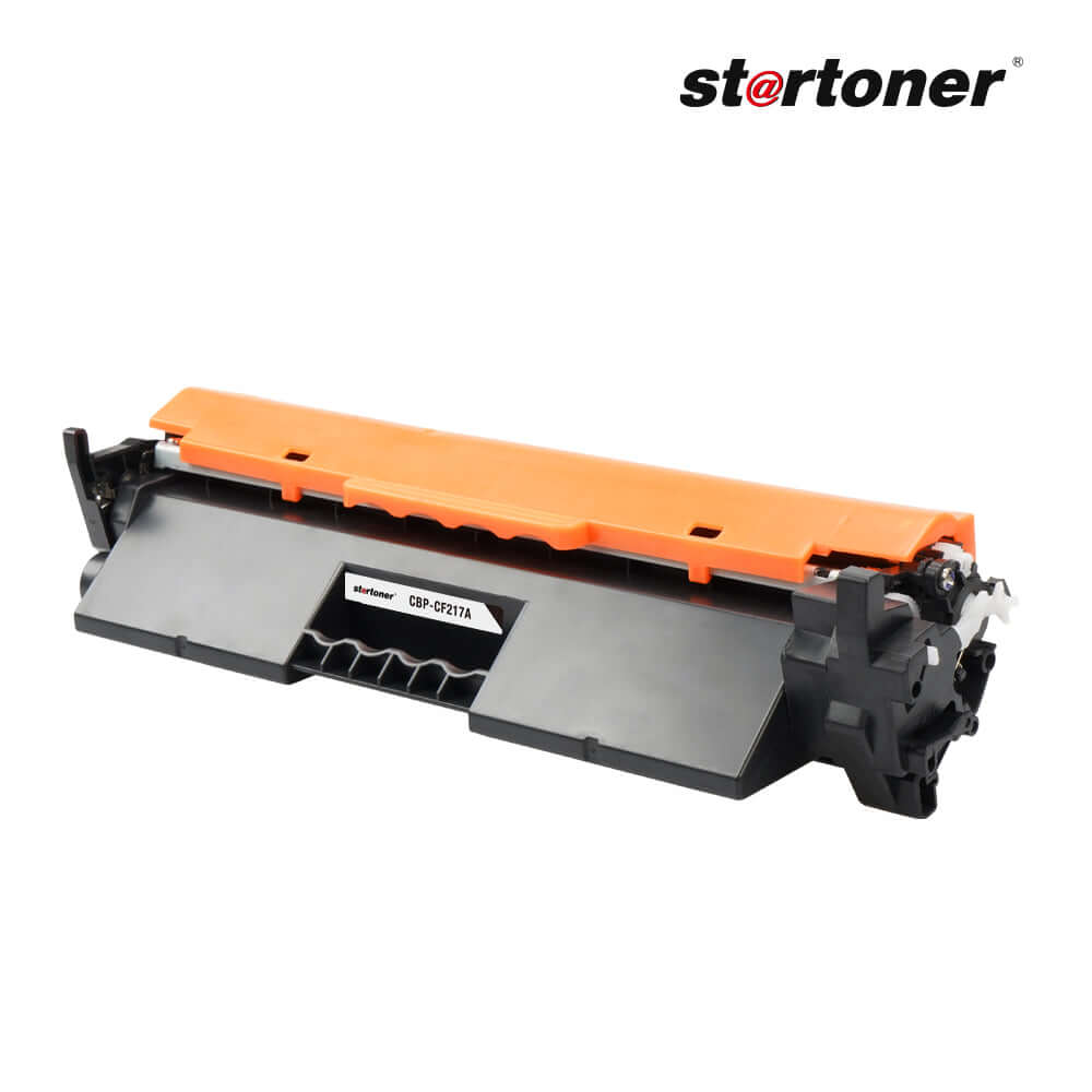 HP CF217A tóner compatible — ángulo lateral | Startoner
