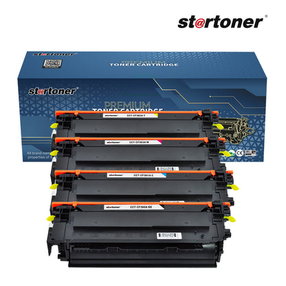 HP 508A tóner compatible — vista frontal | Startoner