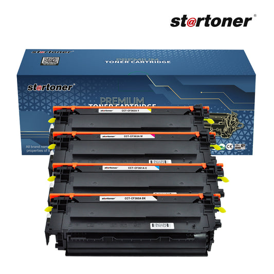 HP 508A tóner compatible — vista frontal | Startoner
