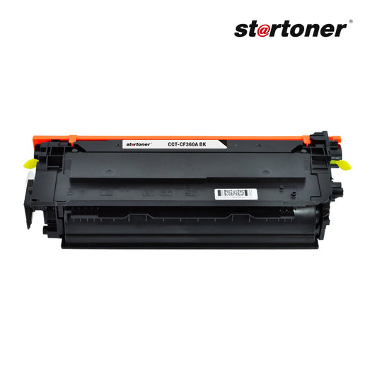 color HP 508A CF360A compatible toner · 6,000 pages