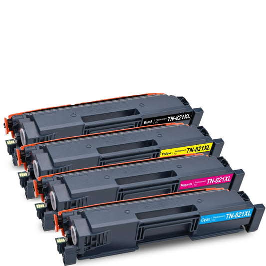 Toner Color Compatible Brother TN 881XL/TN821XL  | Rendimiento XL para Resultados Profesionales