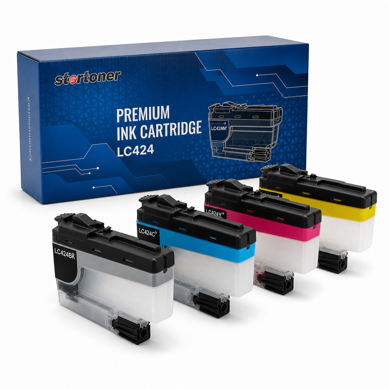 Cartucho tinta Brother LC424 compatible, detalle del producto | Startoner