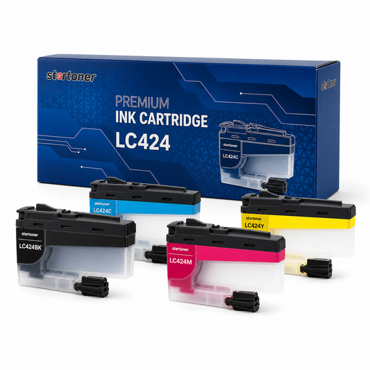 Cartucho tinta Brother LC424 compatible · 750 págs