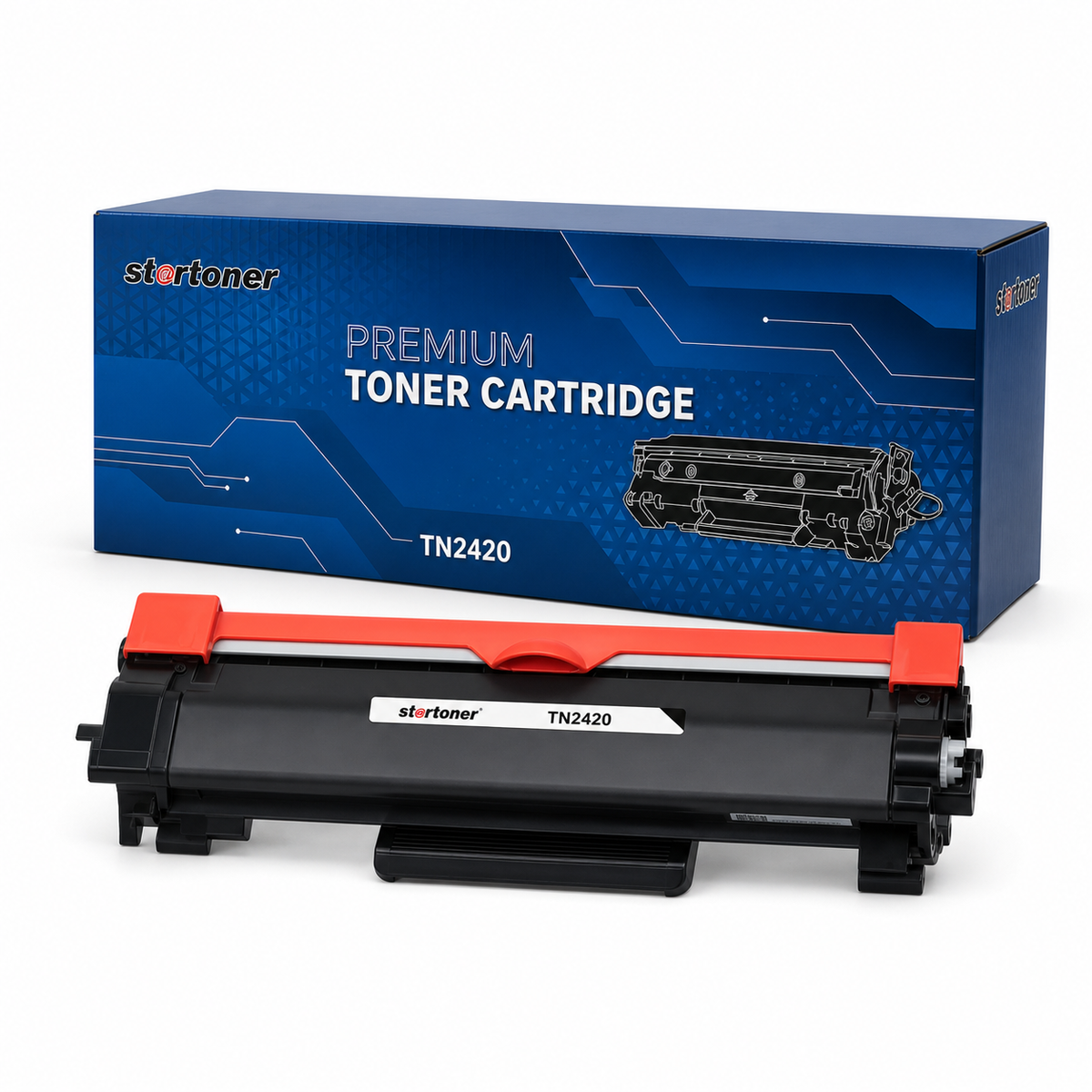 Tóner Brother TN2420 compatible, vista principal | Startoner
