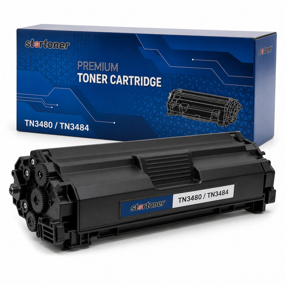 Tóner Brother TN3480 TN3484 compatible, detalle del producto | Startoner