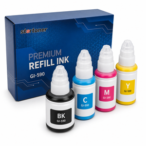 Garrafa de tinta compatível Canon GI-590, detalhe do produto | Startoner