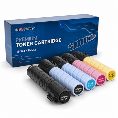 Tóner color Konica Minolta TN324 TN512 compatible, detalle del producto | Startoner