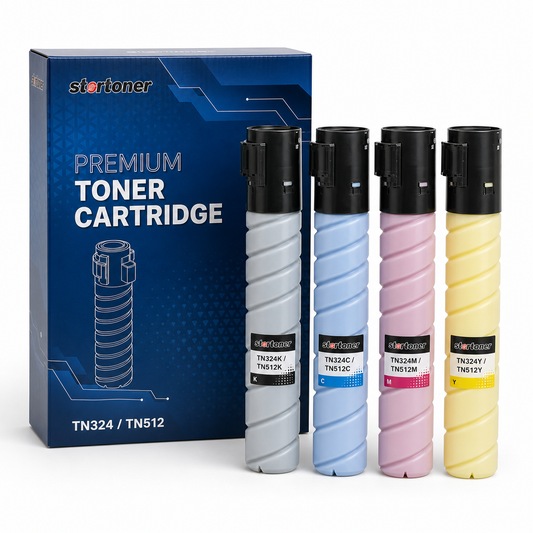 Tóner color Konica Minolta TN324 TN512 compatible