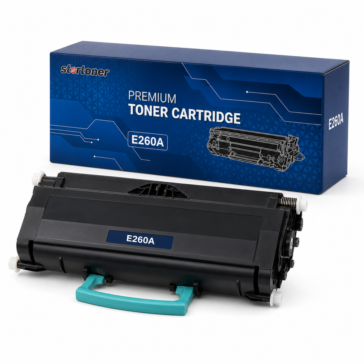 Toner compatível Lexmark E260A, detalhe do produto | Startoner
