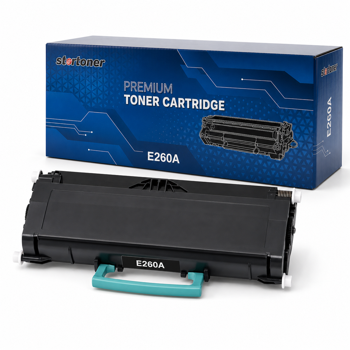Toner compatível Lexmark E260A, vista principal | Startoner