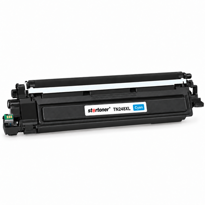 Brother TN248XL compatible toner · Cyan